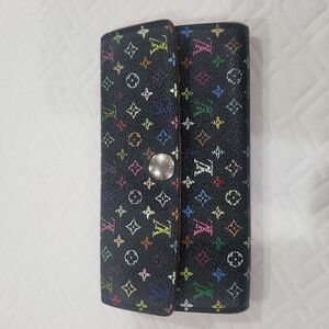 Louis Vuitton, Pre-Loved Takashi Murakami Long Wallet